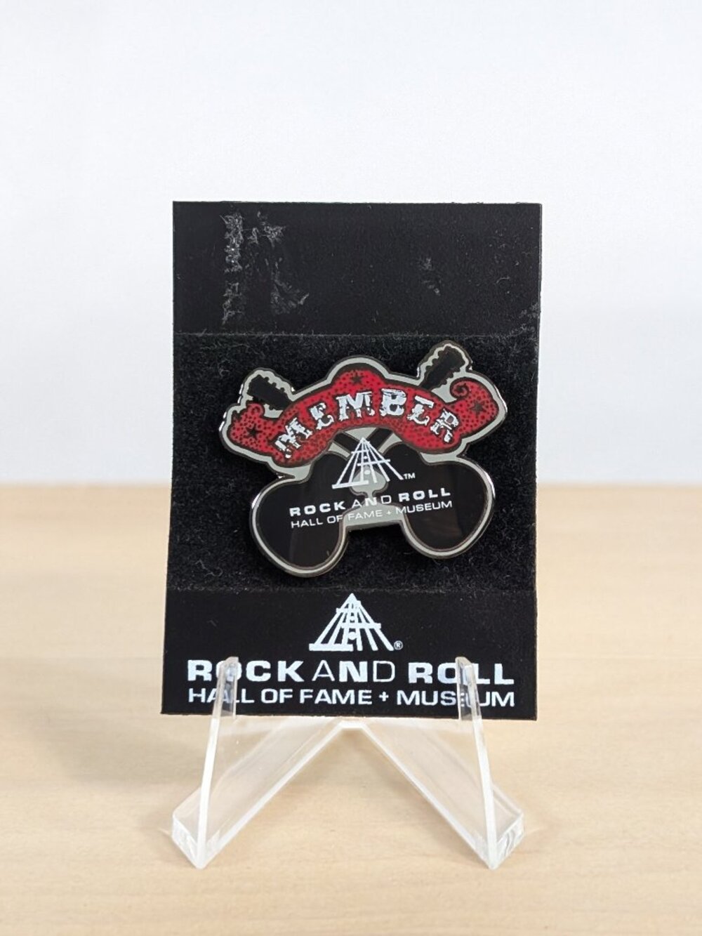 Limited Rock & Roll HOF pin out of 12000